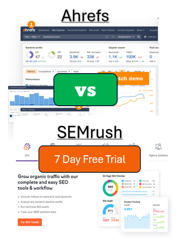 Ahrefs vs SEMrush