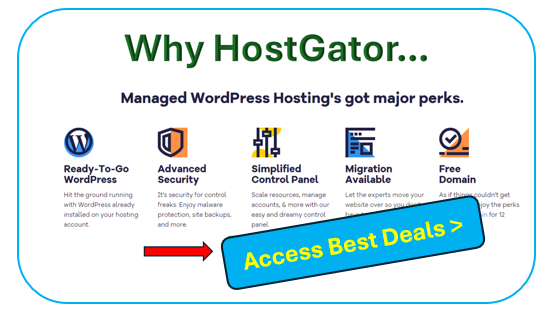 Hostgator hosting deals